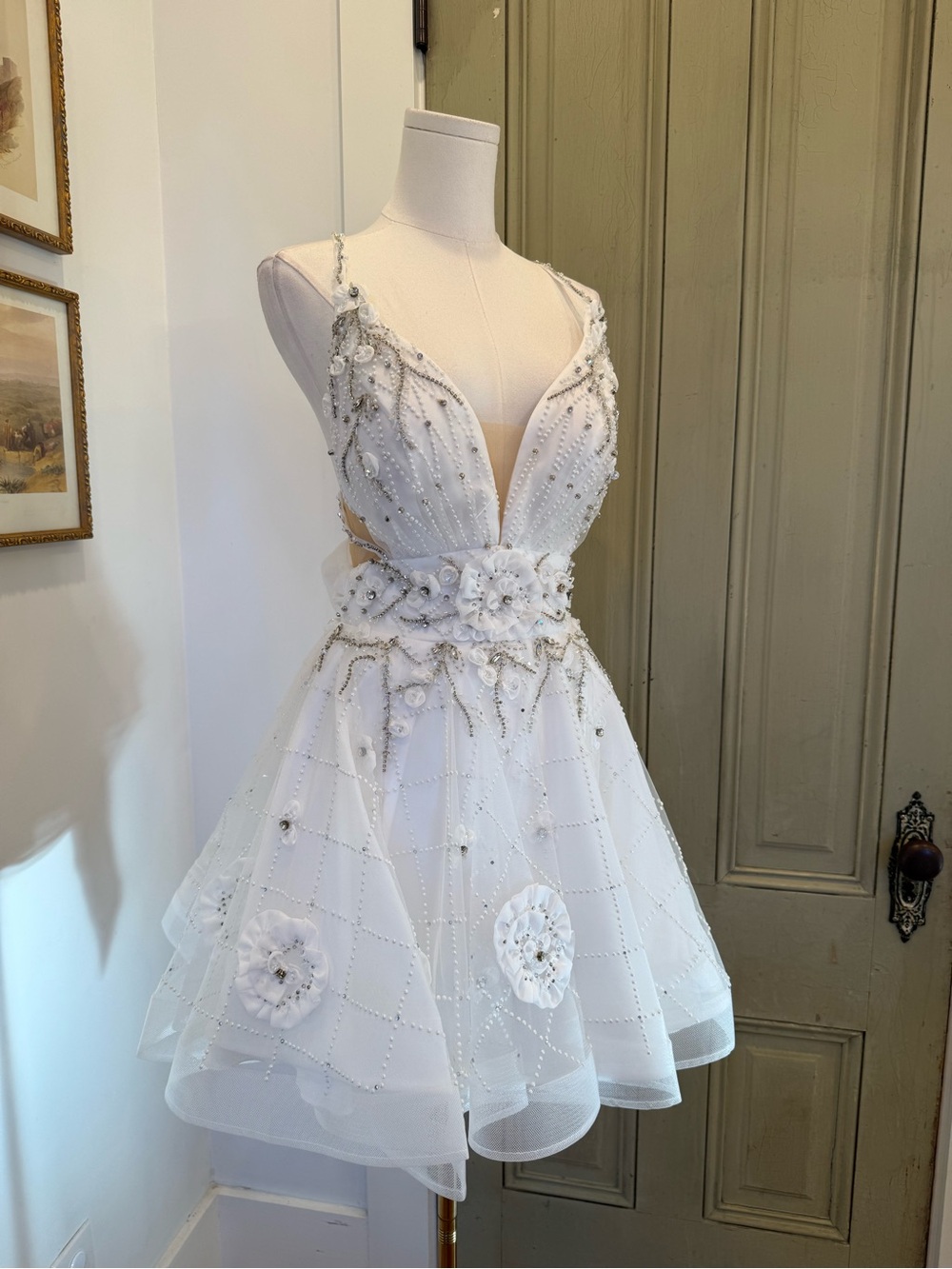 NWT Terani Couture Mini Dress - Picture 3 of 14